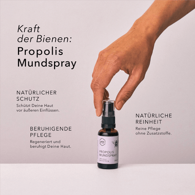 Mundspray mit Propolis, Manuka Honig & Anis